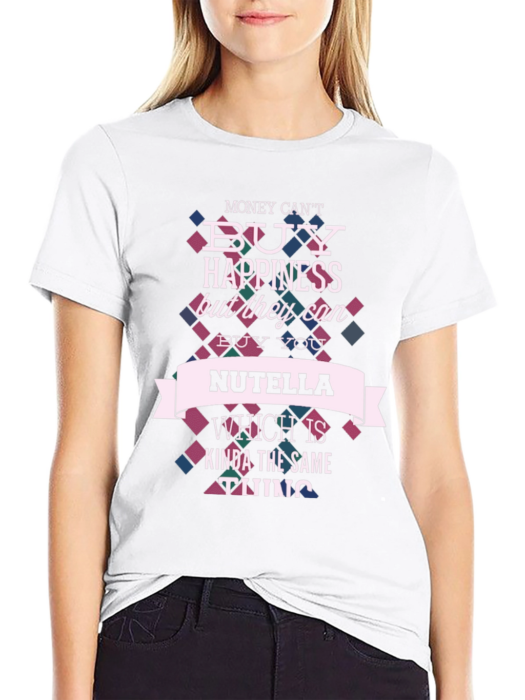 Nutella Happiness T-Shirt - Funny Novelty Tee