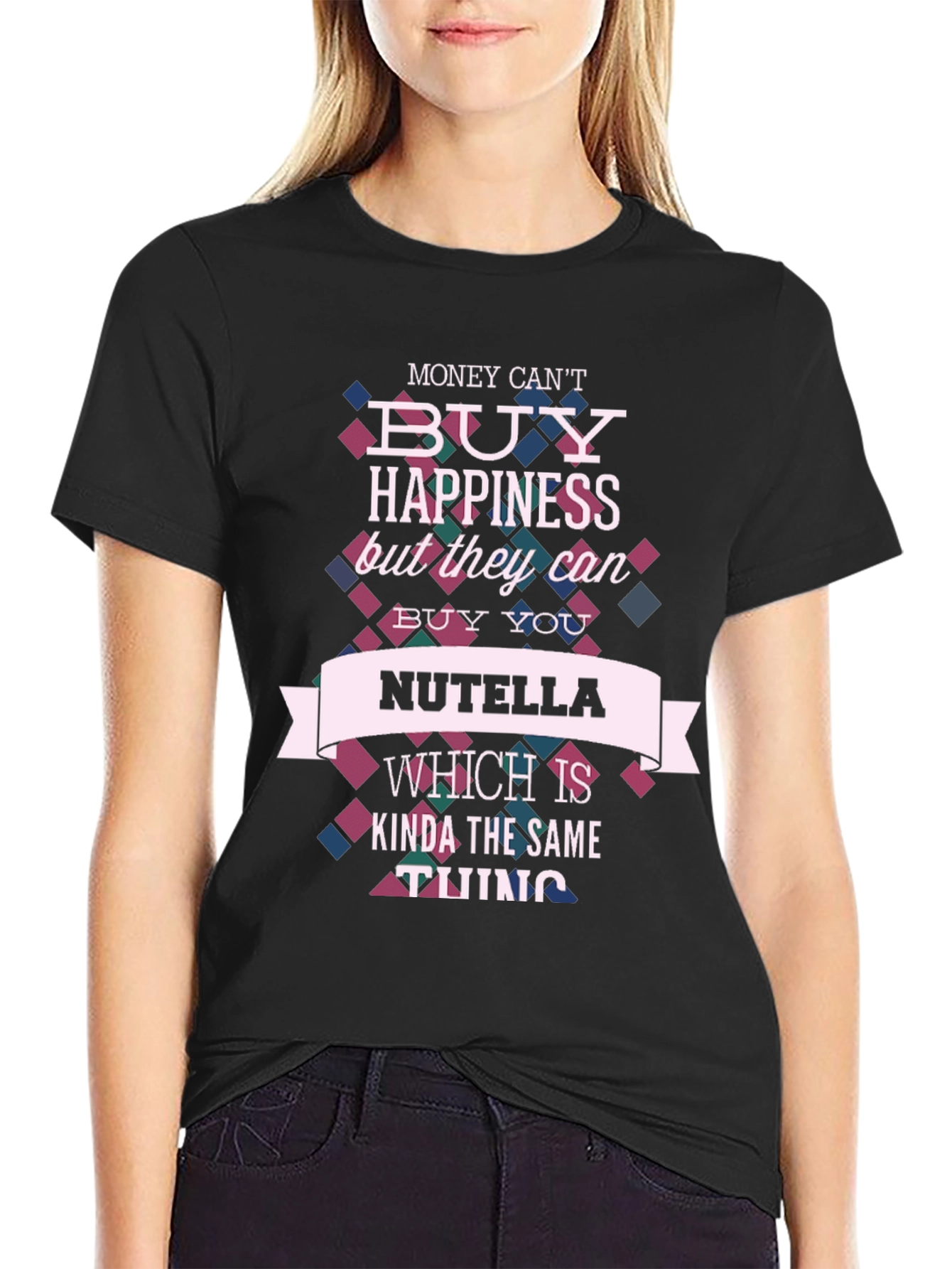 Nutella Happiness T-Shirt - Funny Novelty Tee