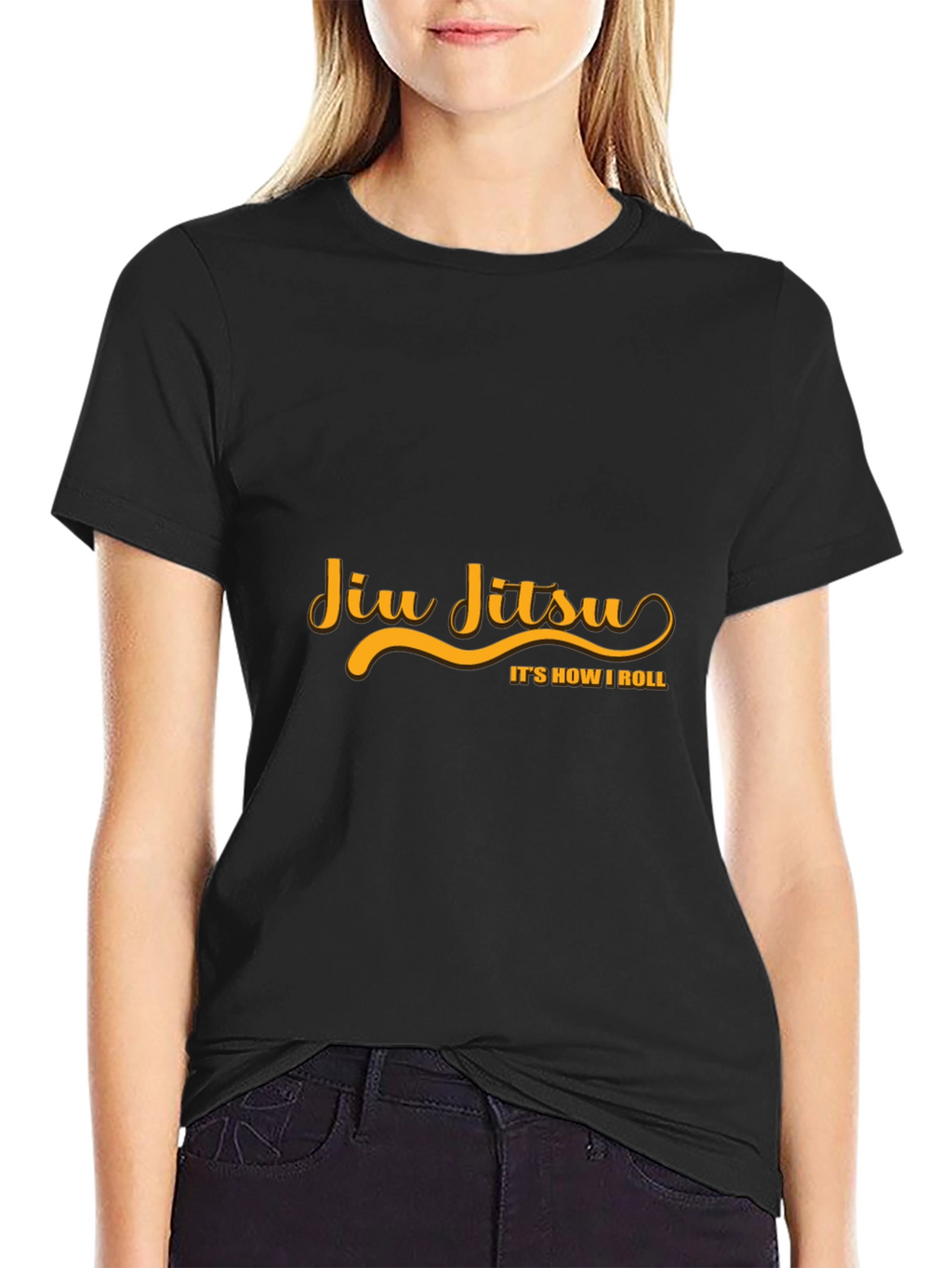 Jiu Jitsu Its How I Roll Black T-Shirt