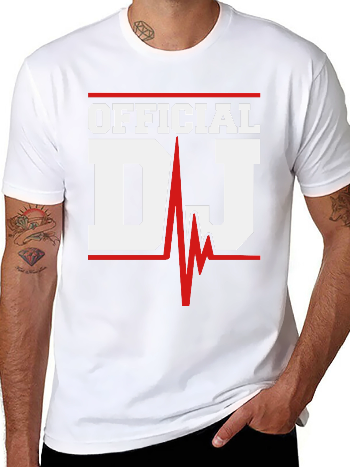 Official DJ Heartbeat Graphic T-Shirt