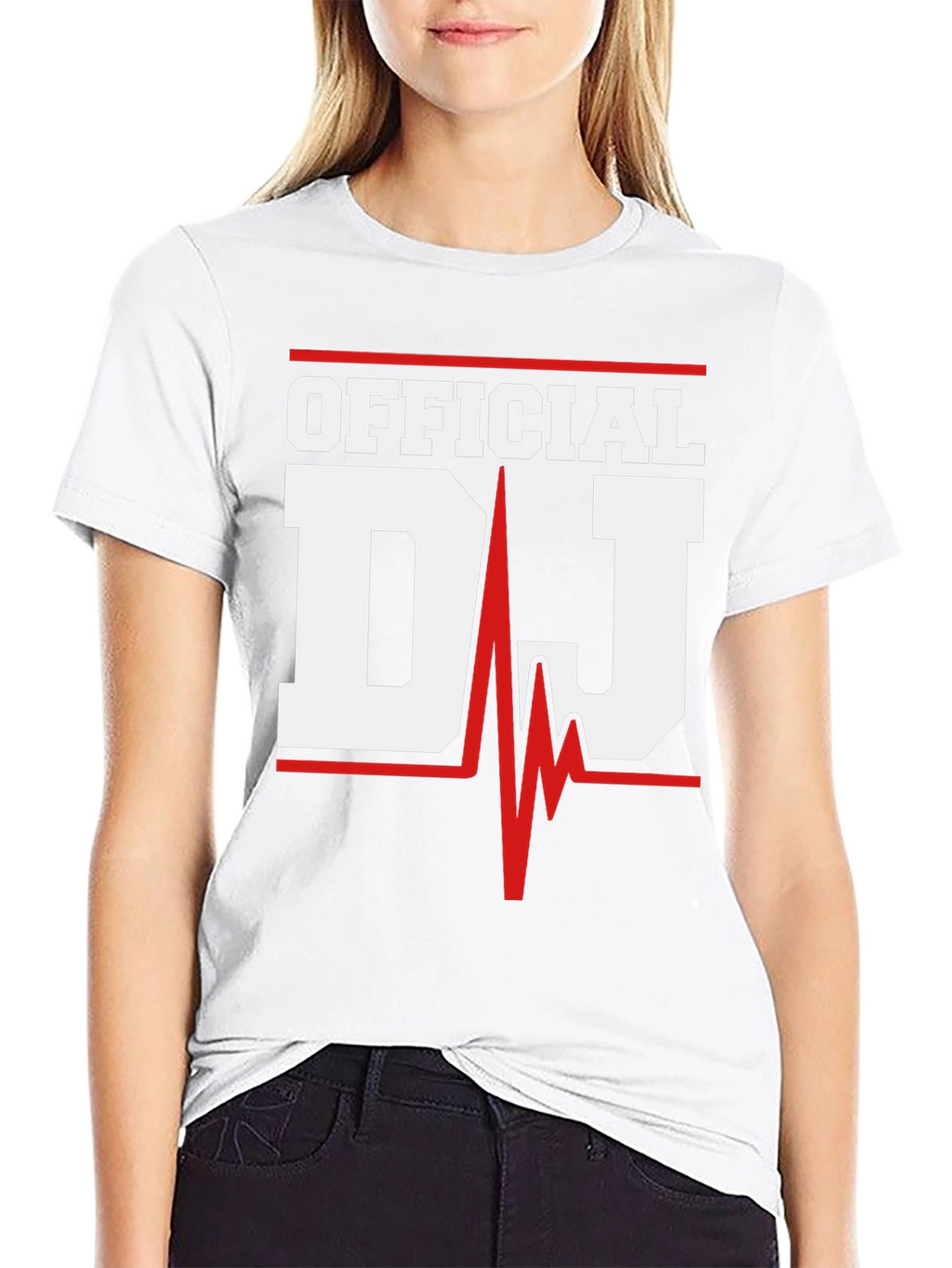 Official DJ Heartbeat Graphic T-Shirt