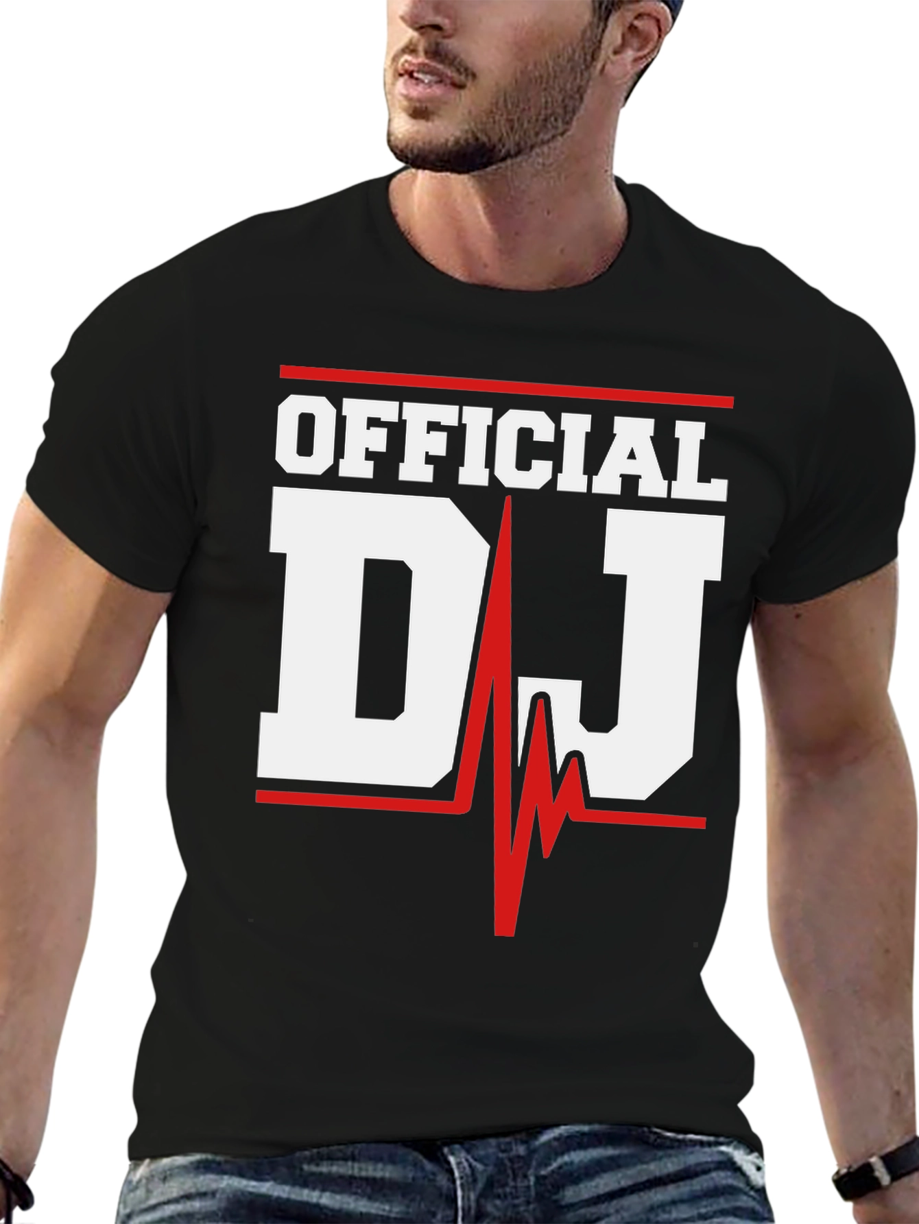 Official DJ Heartbeat Graphic T-Shirt