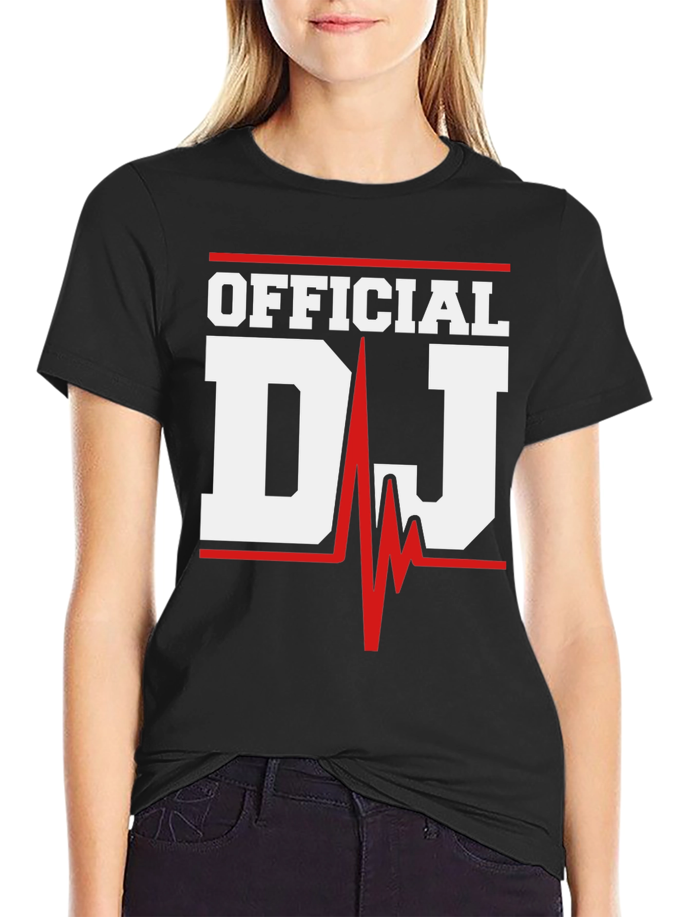 Official DJ Heartbeat Graphic T-Shirt
