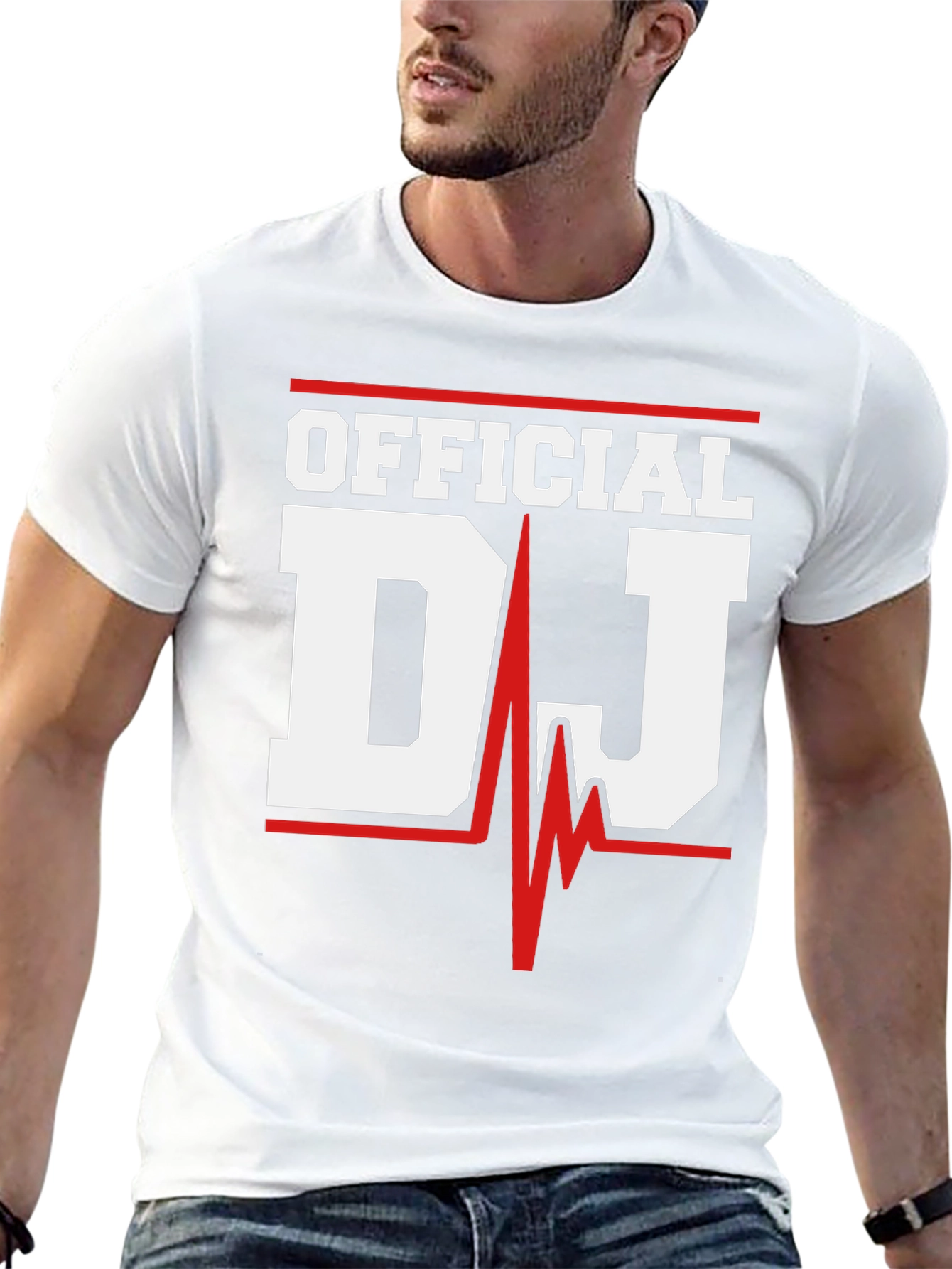 Official DJ Heartbeat Graphic T-Shirt
