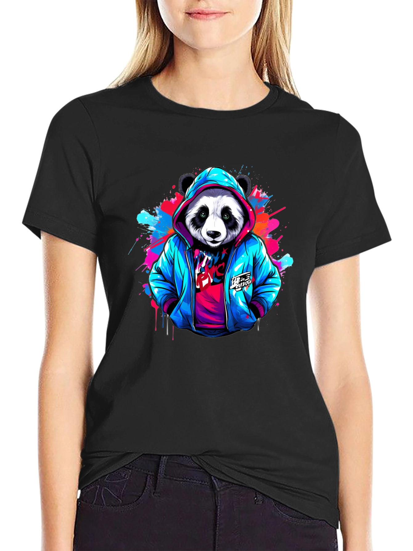 Cool Panda Graphic Tee - Streetwear Style