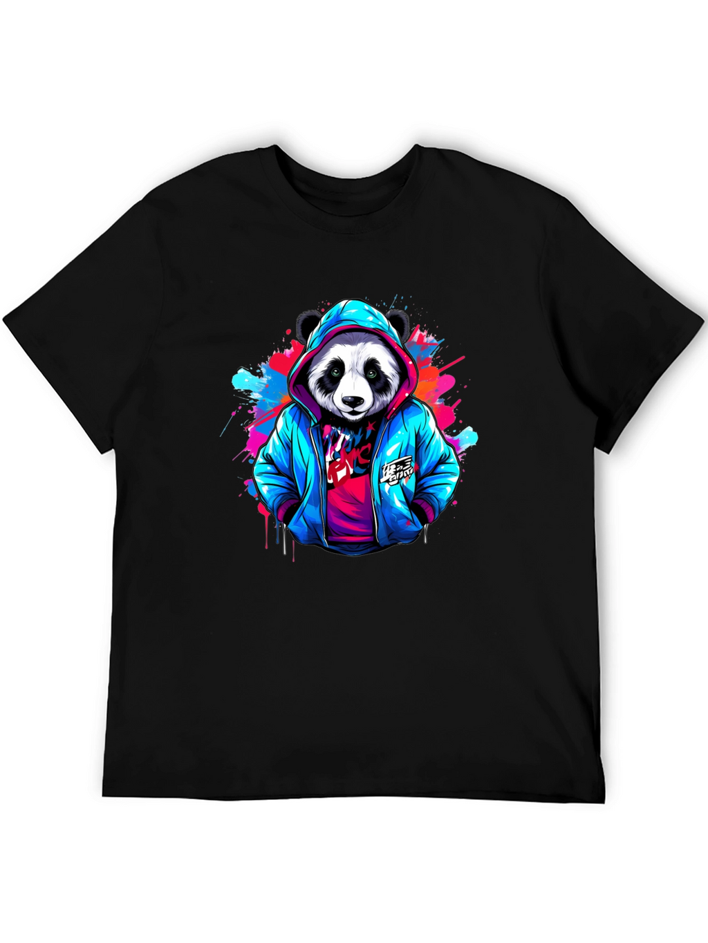 Cool Panda Graphic Tee - Streetwear Style