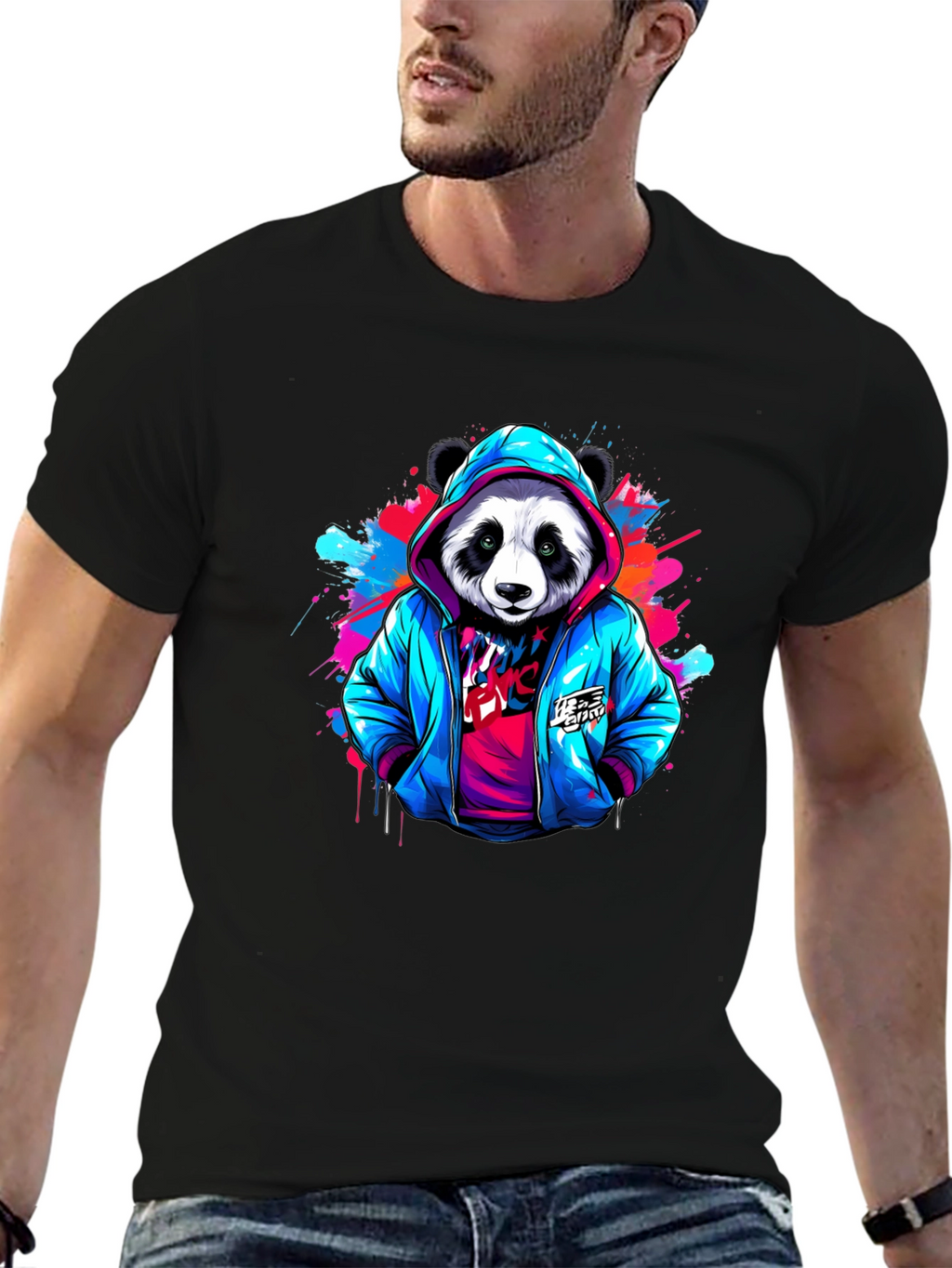 Cool Panda Graphic Tee - Streetwear Style