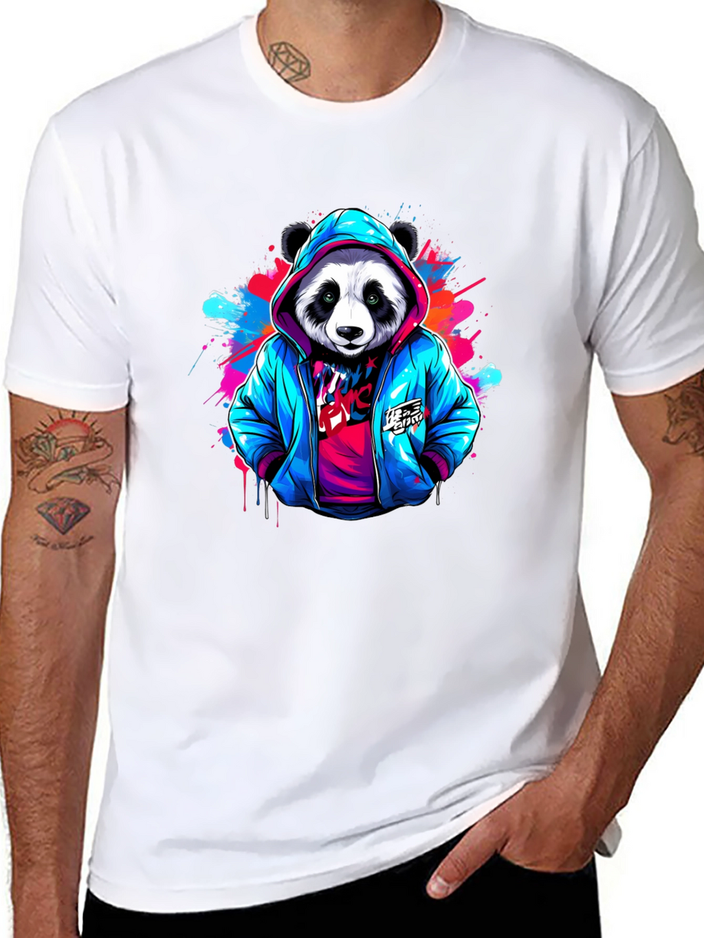 Cool Panda Graphic Tee - Streetwear Style