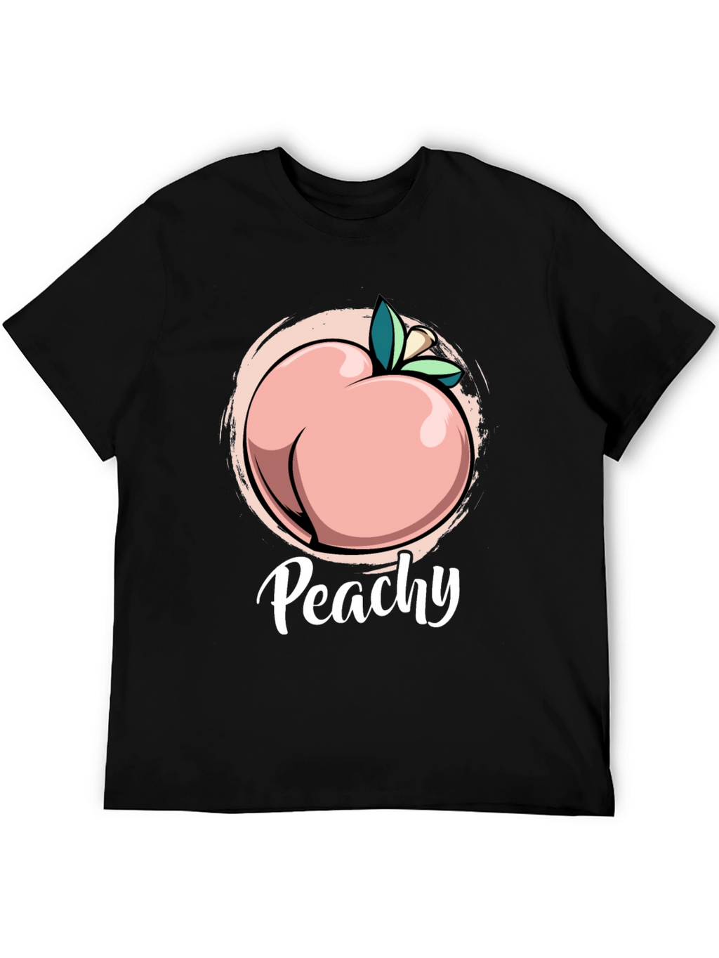 Peachy T-Shirt - Funny Fruit Pun Tee