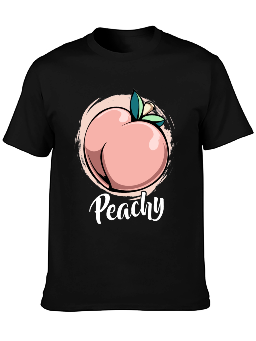 Peachy T-Shirt - Funny Fruit Pun Tee