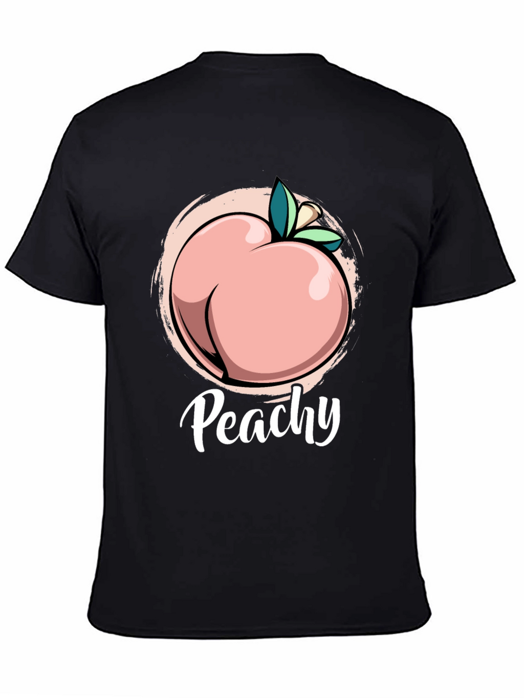 Peachy T-Shirt - Funny Fruit Pun Tee