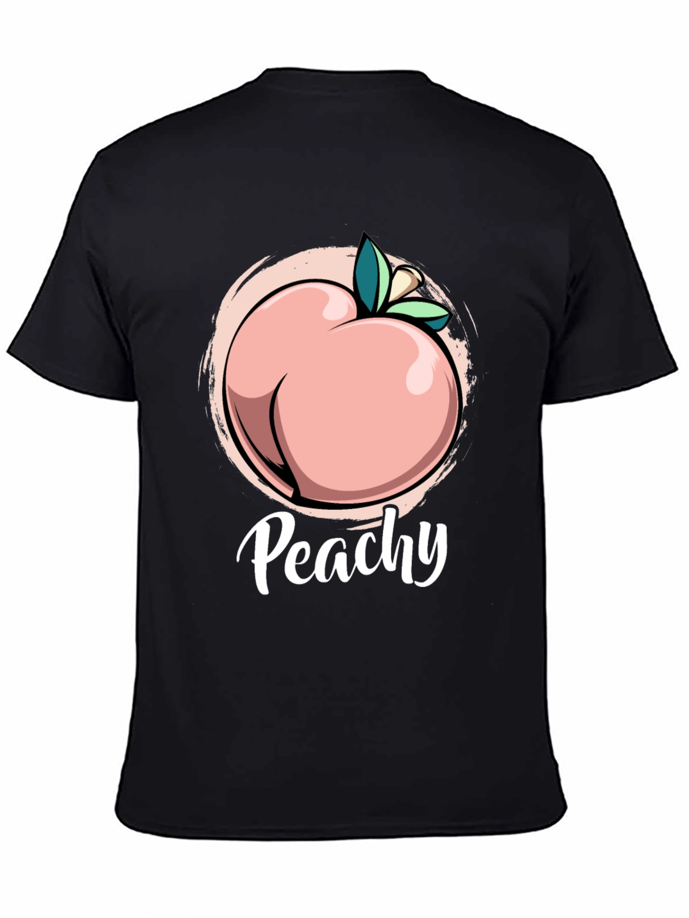 Peachy T-Shirt - Funny Fruit Pun Tee