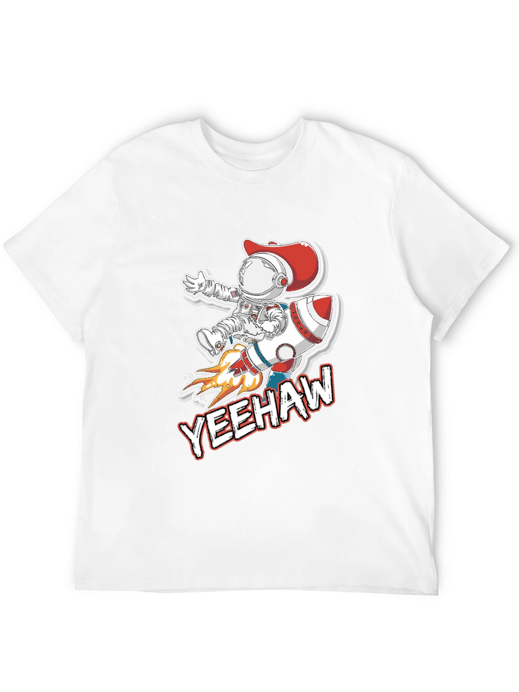 Yeehaw Space Cowboy Black T-Shirt