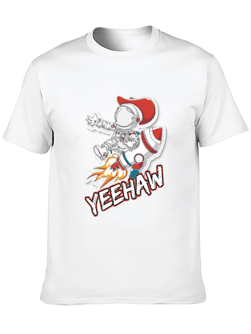 Yeehaw Space Cowboy Black T-Shirt