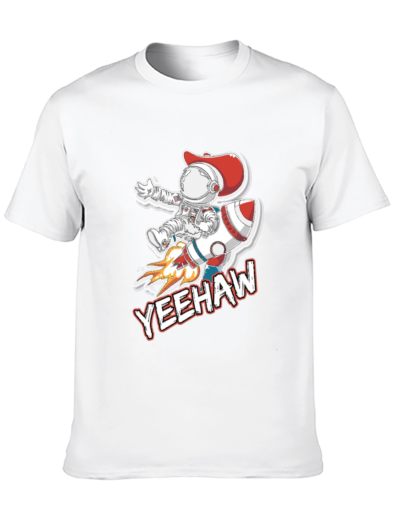 Yeehaw Space Cowboy Black T-Shirt