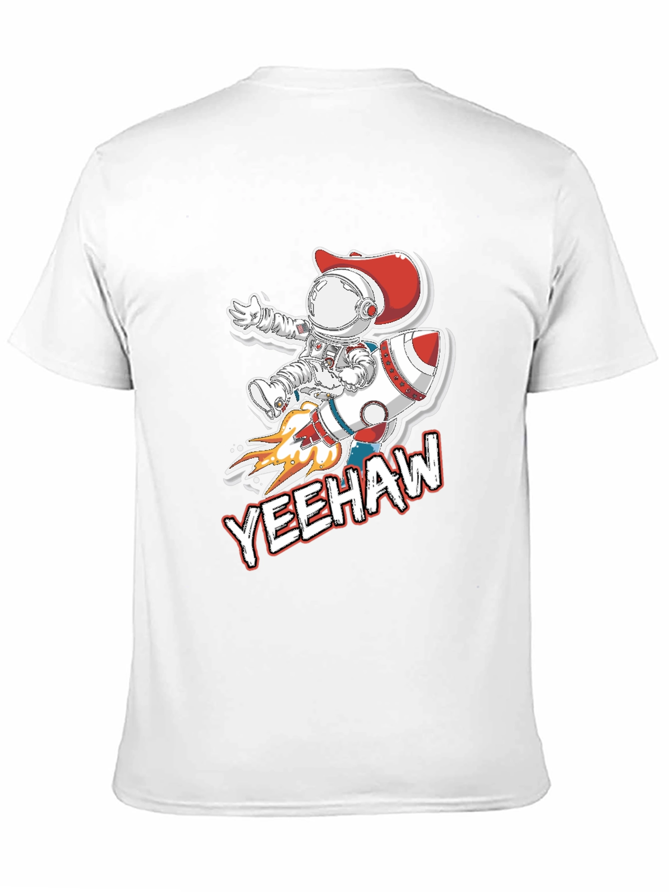 Yeehaw Space Cowboy Black T-Shirt