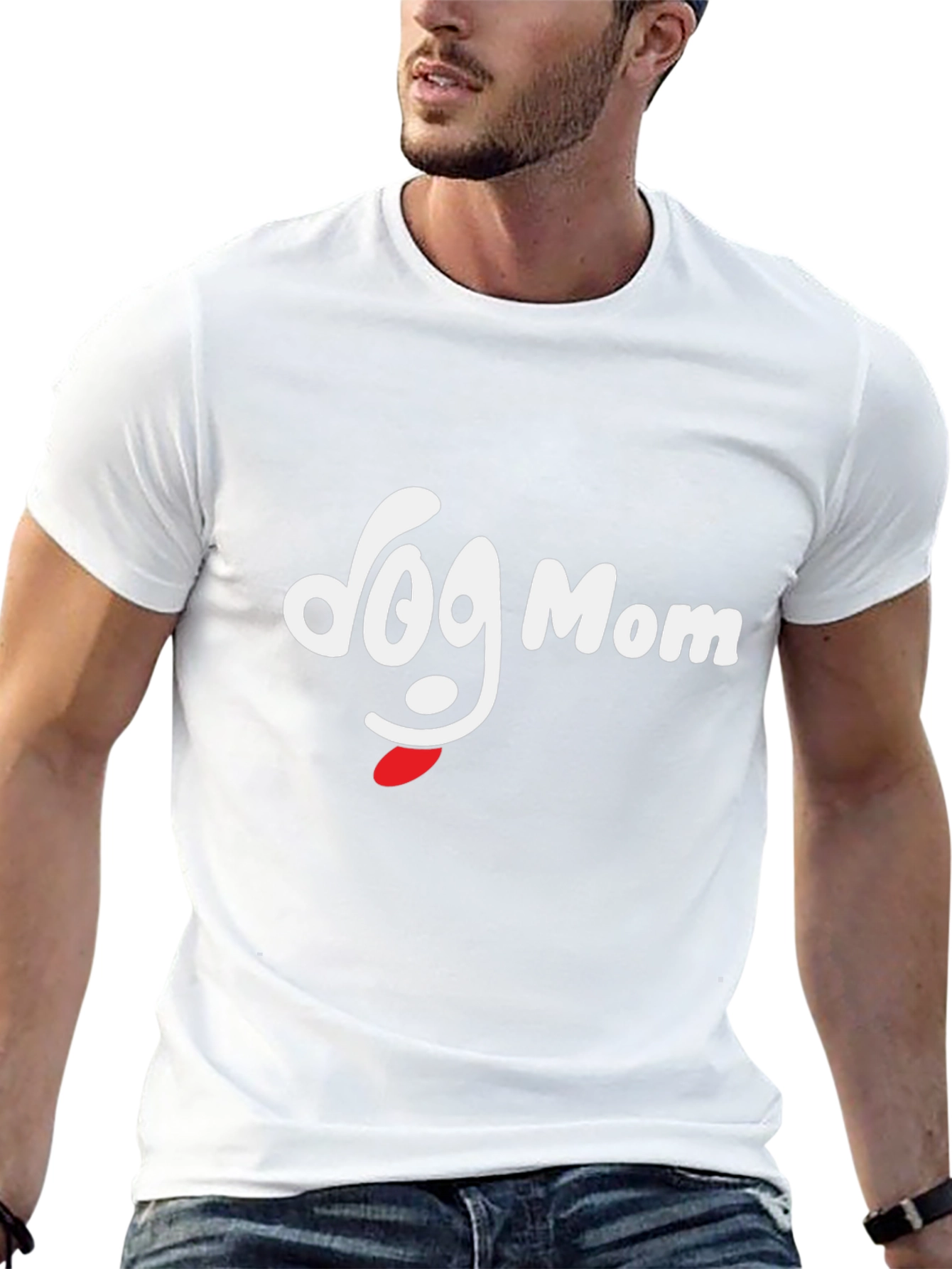 Dog Mom T-Shirt - Cute Pet Lover Tee