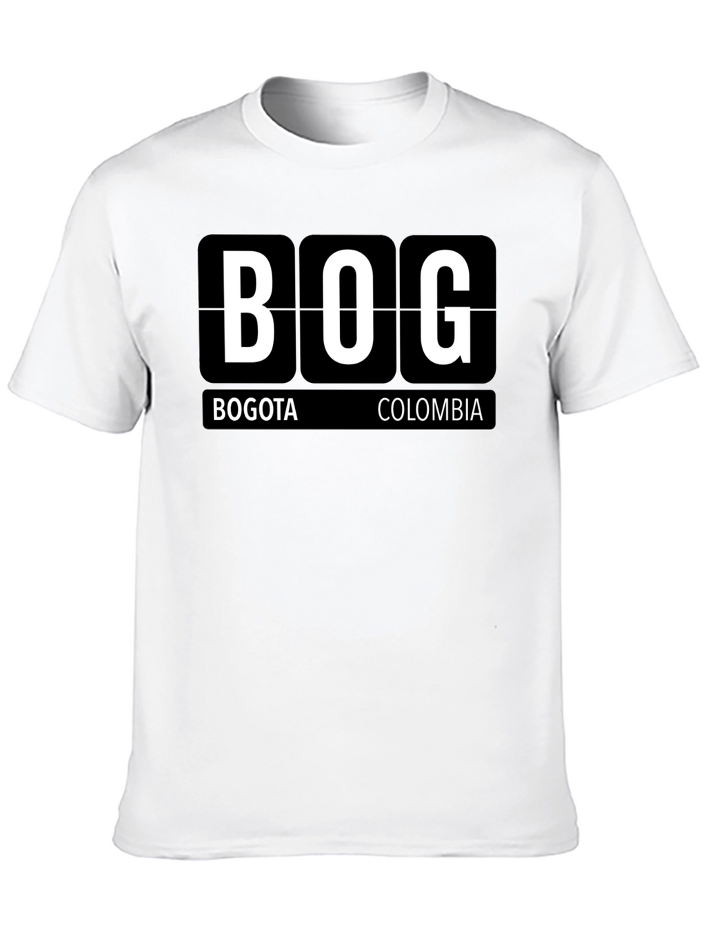 BOG Airport Code T-Shirt - Bogota Colombia Tee