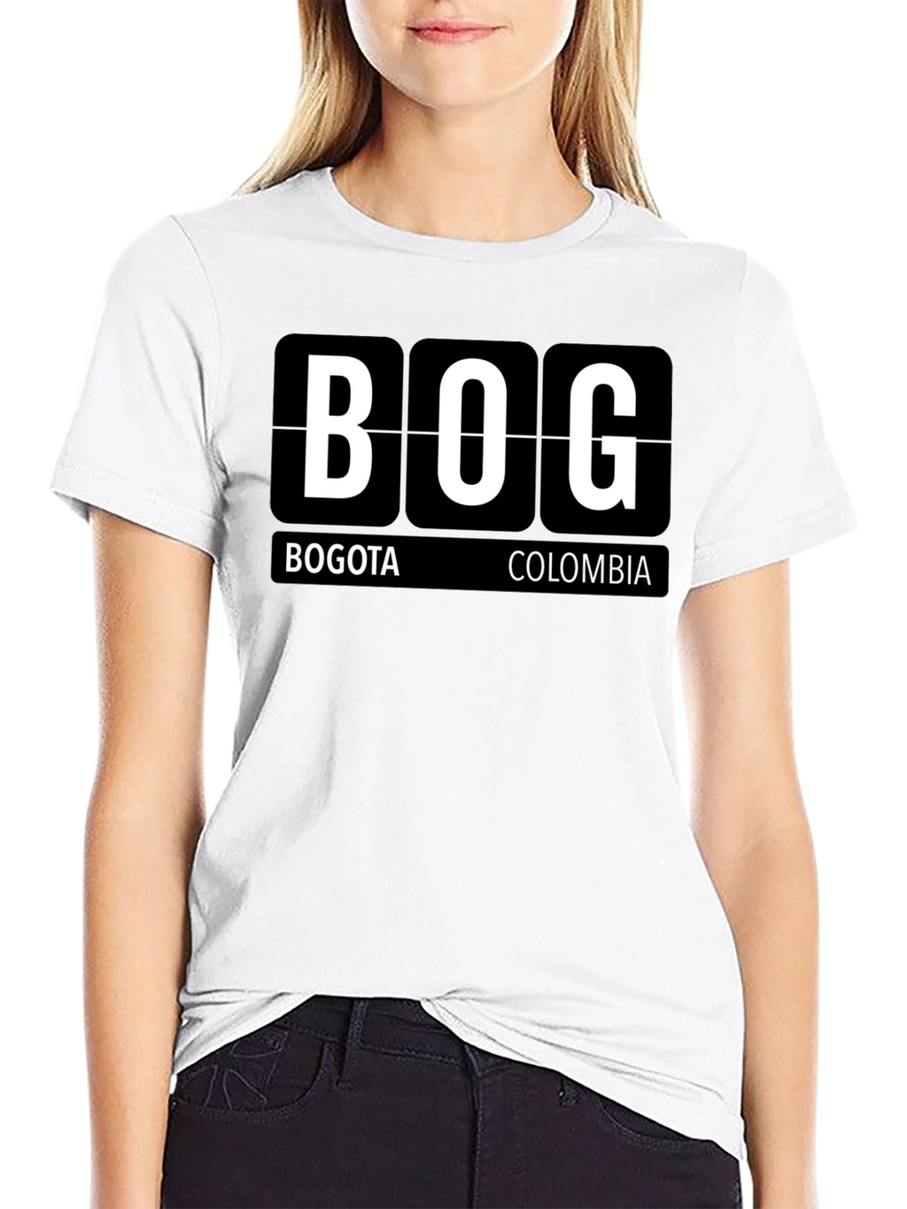 BOG Airport Code T-Shirt - Bogota Colombia Tee