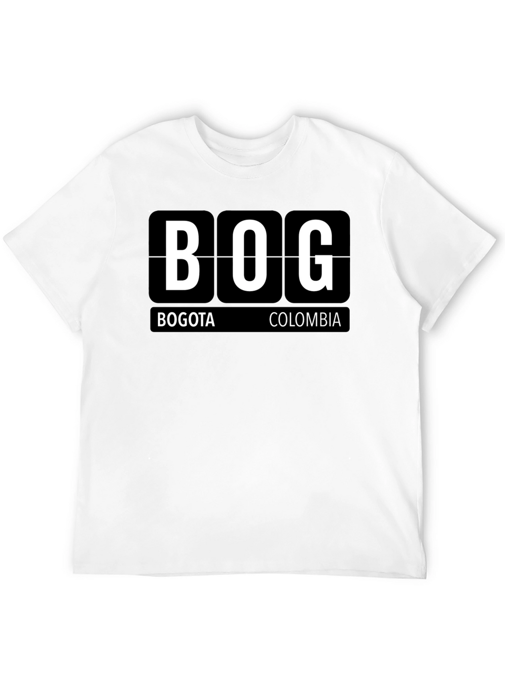 BOG Airport Code T-Shirt - Bogota Colombia Tee