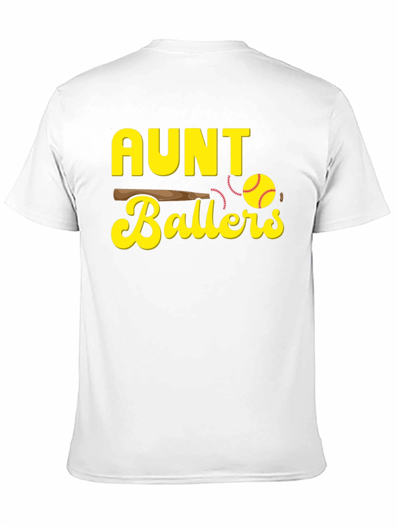 Aunt Ballers T-Shirt - Baseball Graphic Tee