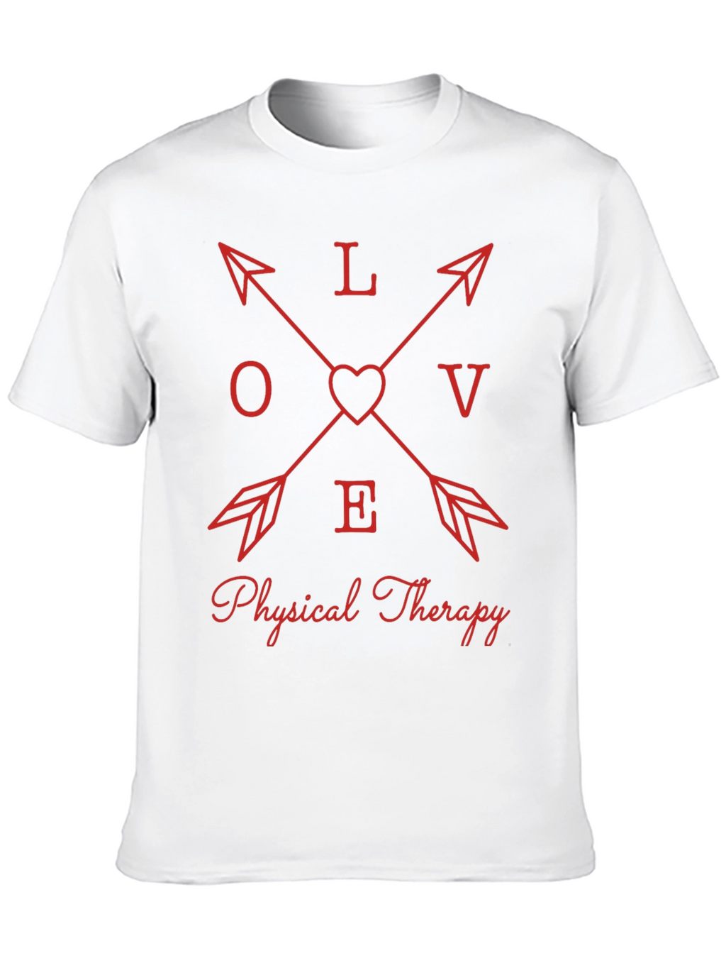 Love Physical Therapy Arrow T-Shirt