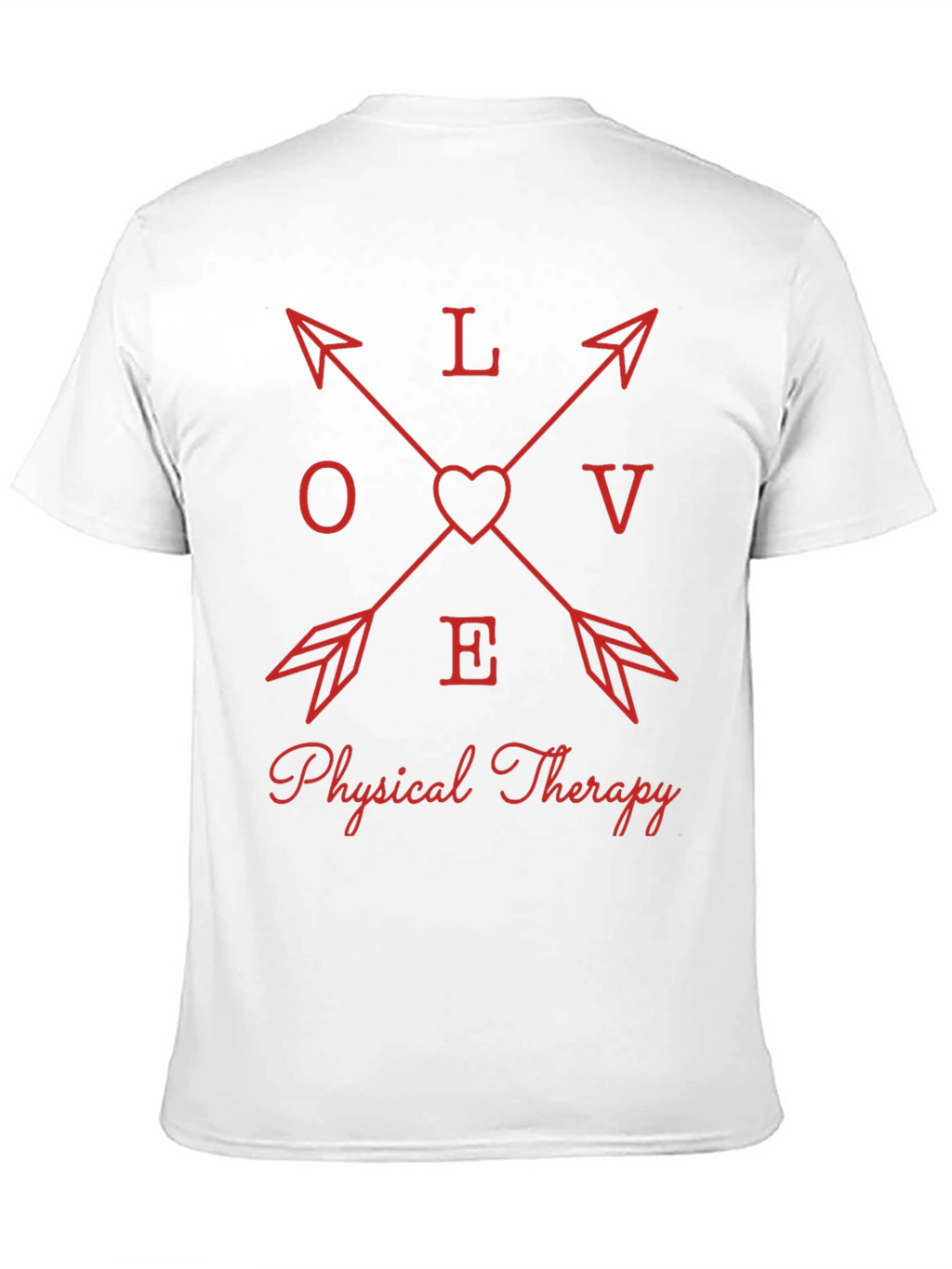 Love Physical Therapy Arrow T-Shirt