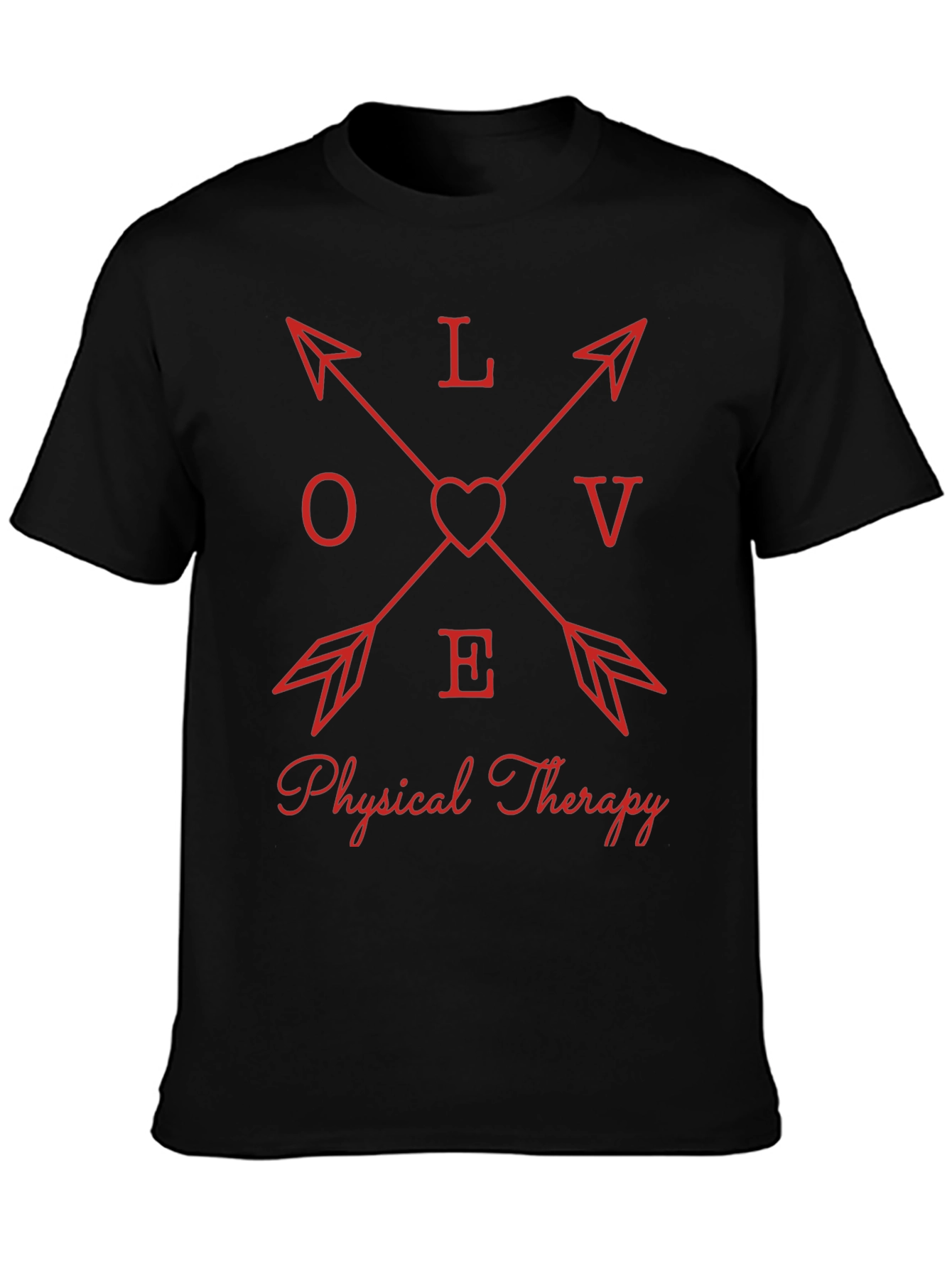 Love Physical Therapy Arrow T-Shirt