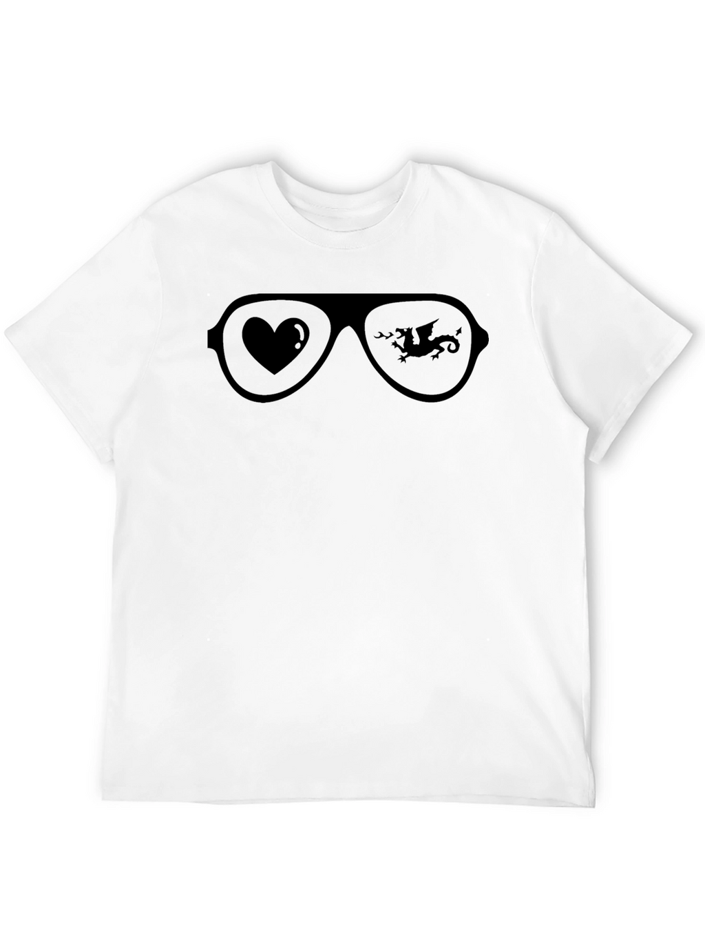 Cool Aviator Sunglasses Graphic T-Shirt