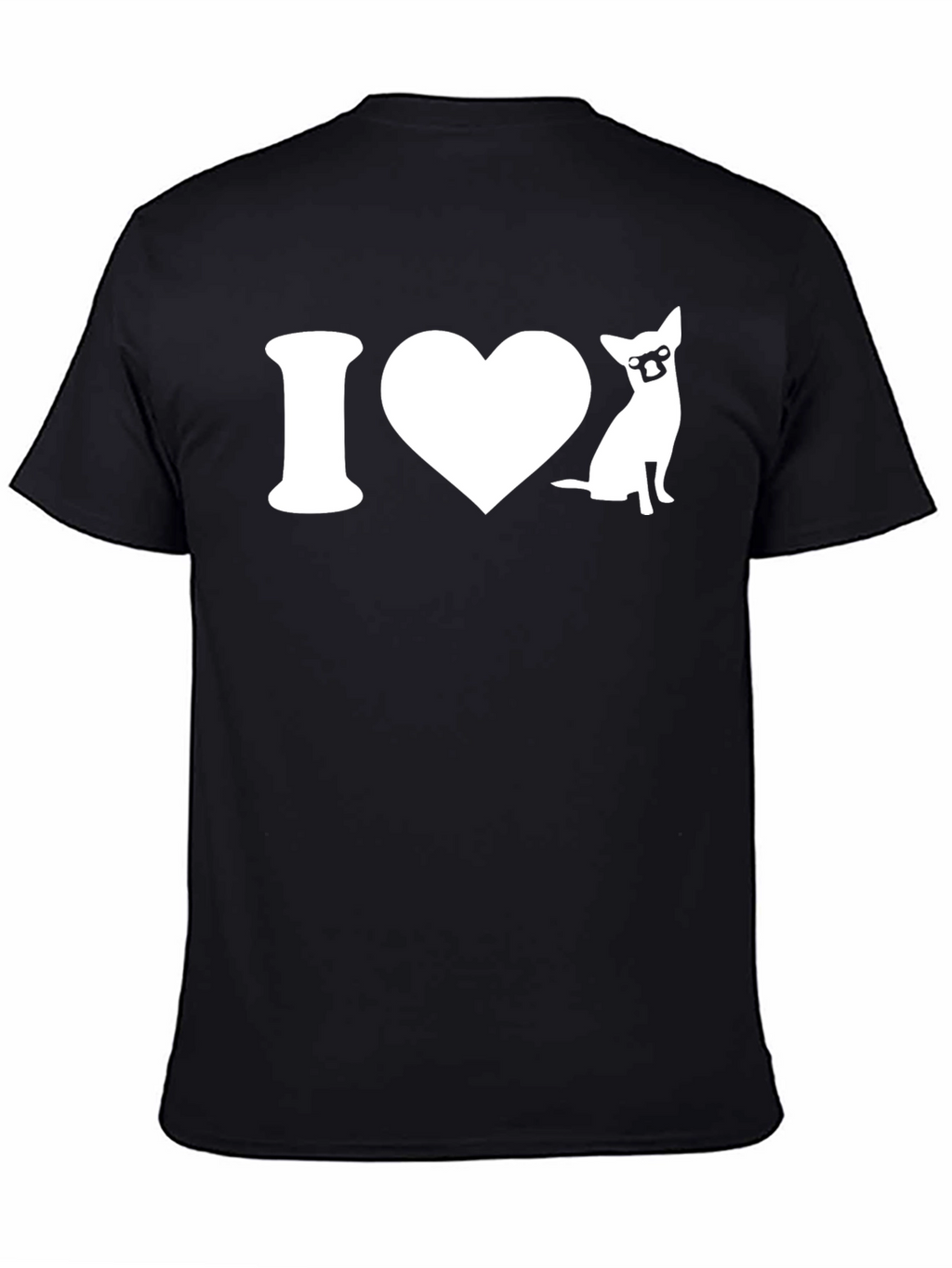 I Love Chihuahua T-Shirt - Cute Dog Lover Tee