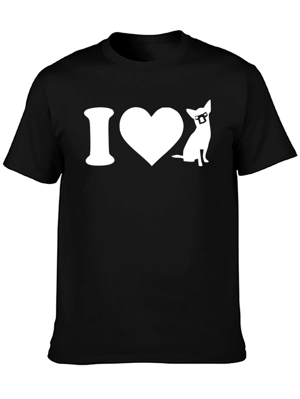 I Love Chihuahua T-Shirt - Cute Dog Lover Tee