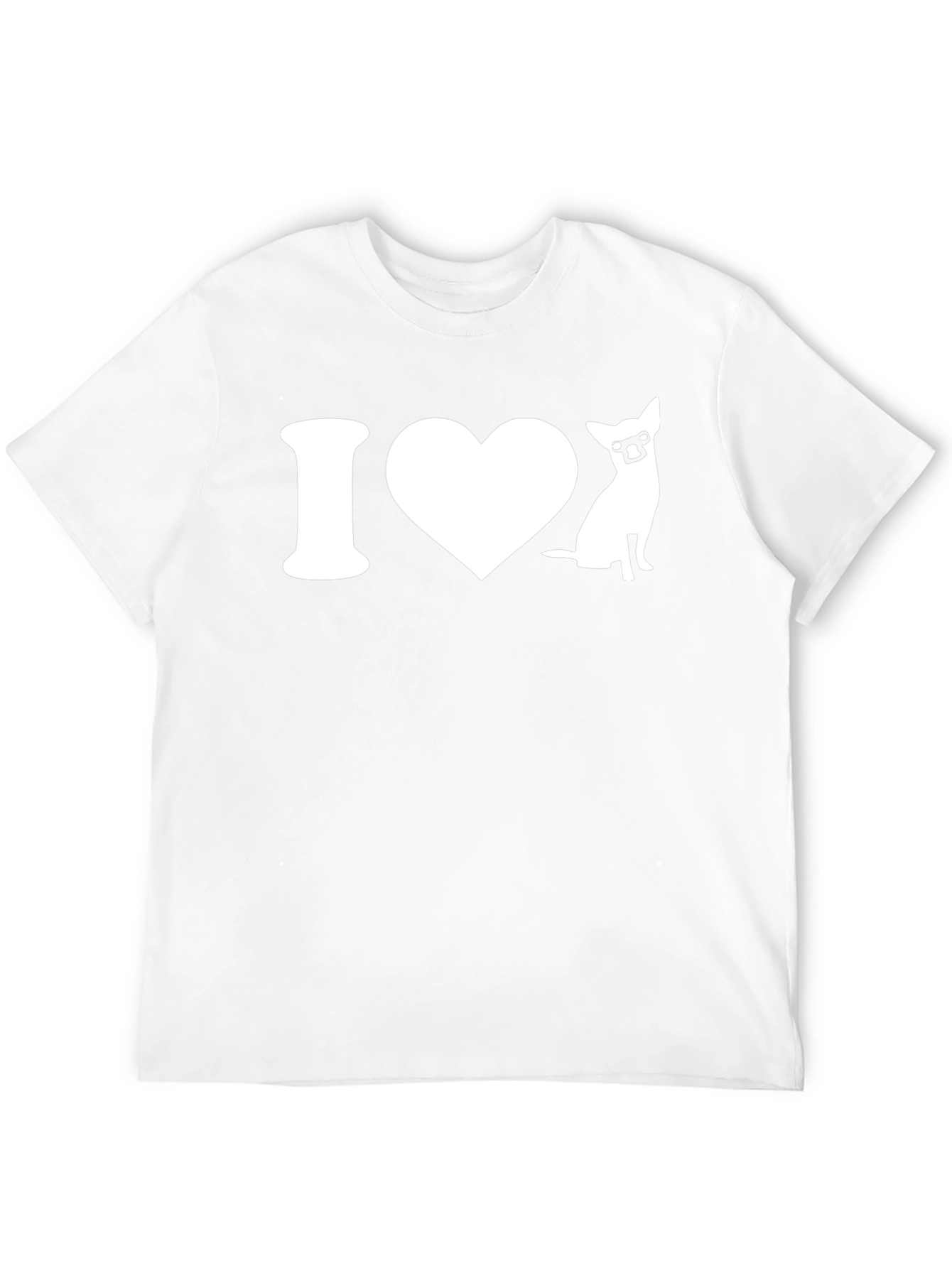 I Love Chihuahua T-Shirt - Cute Dog Lover Tee