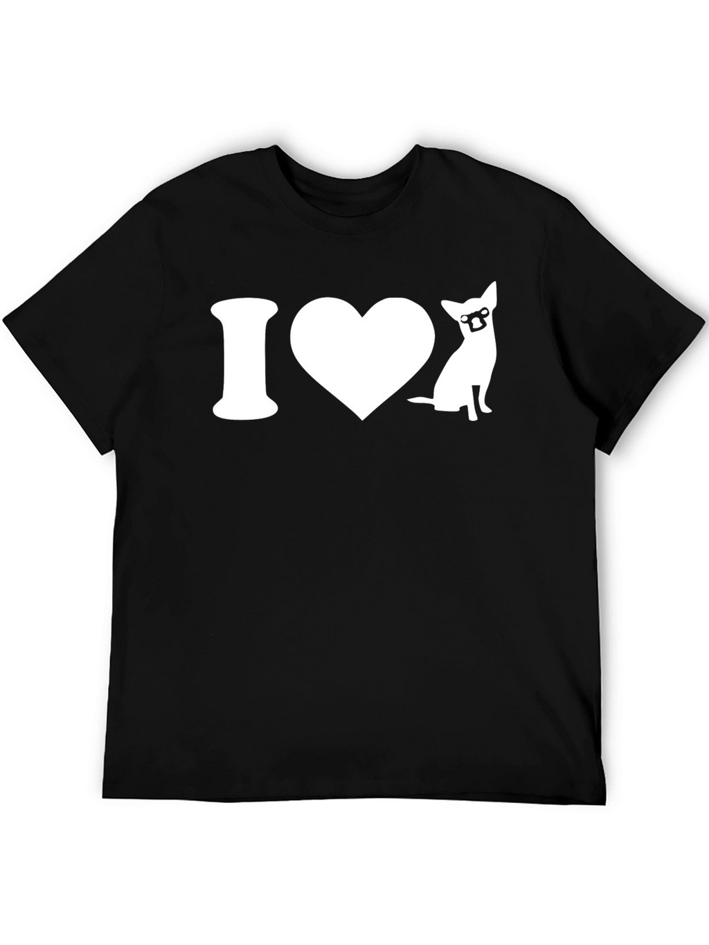 I Love Chihuahua T-Shirt - Cute Dog Lover Tee
