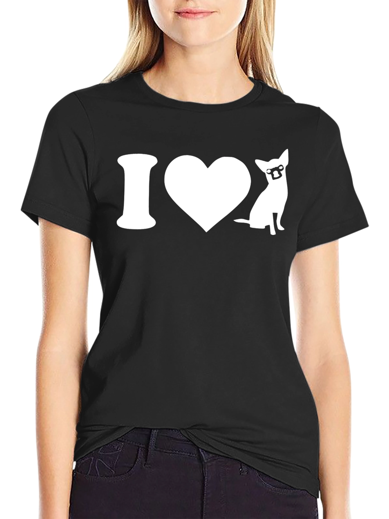 I Love Chihuahua T-Shirt - Cute Dog Lover Tee