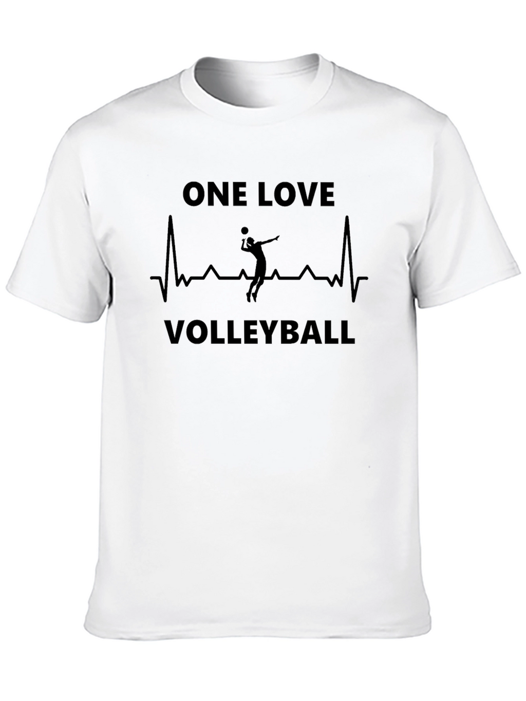 One Love Volleyball Graphic Tee Shirt