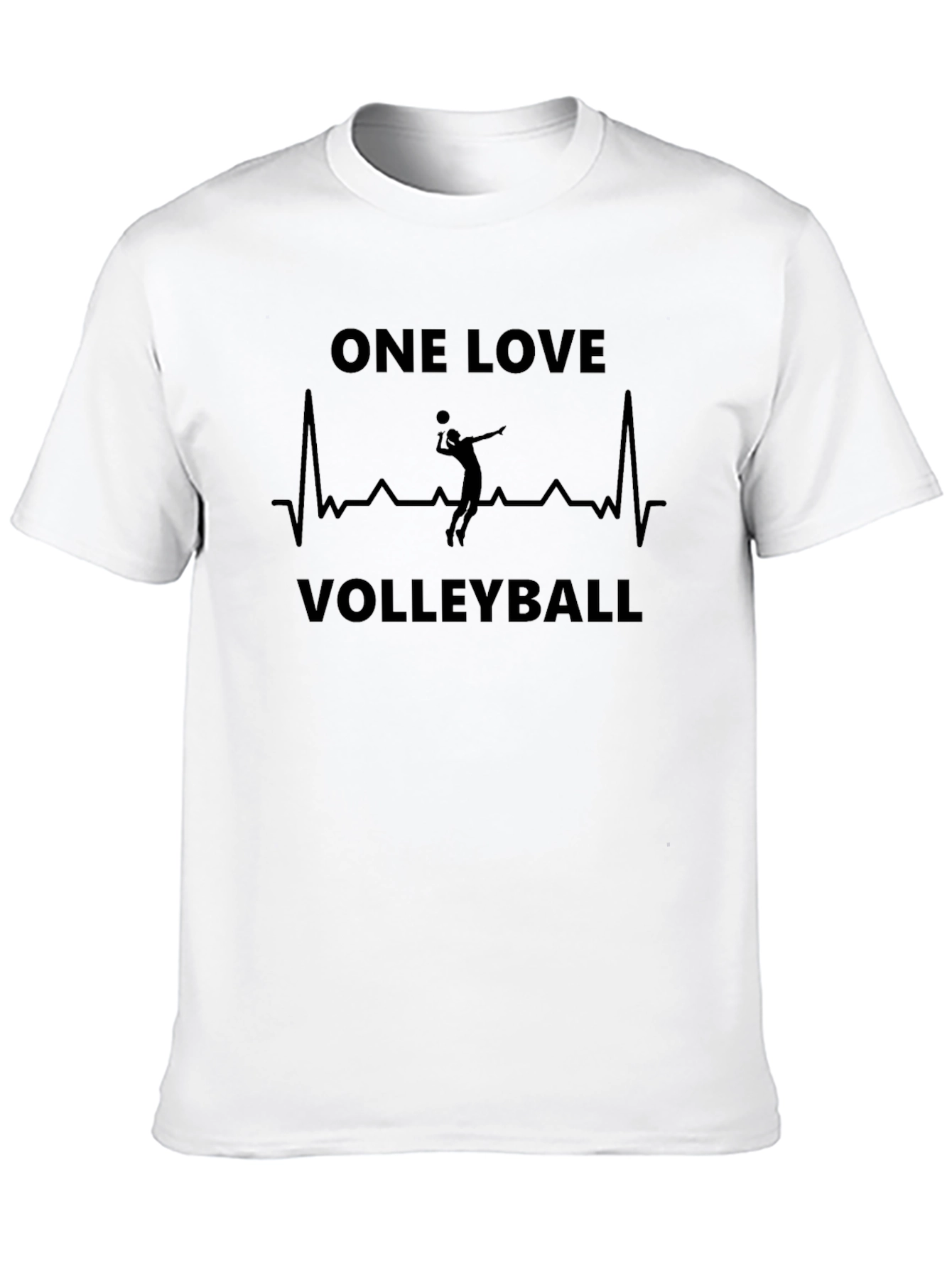 One Love Volleyball Graphic Tee Shirt