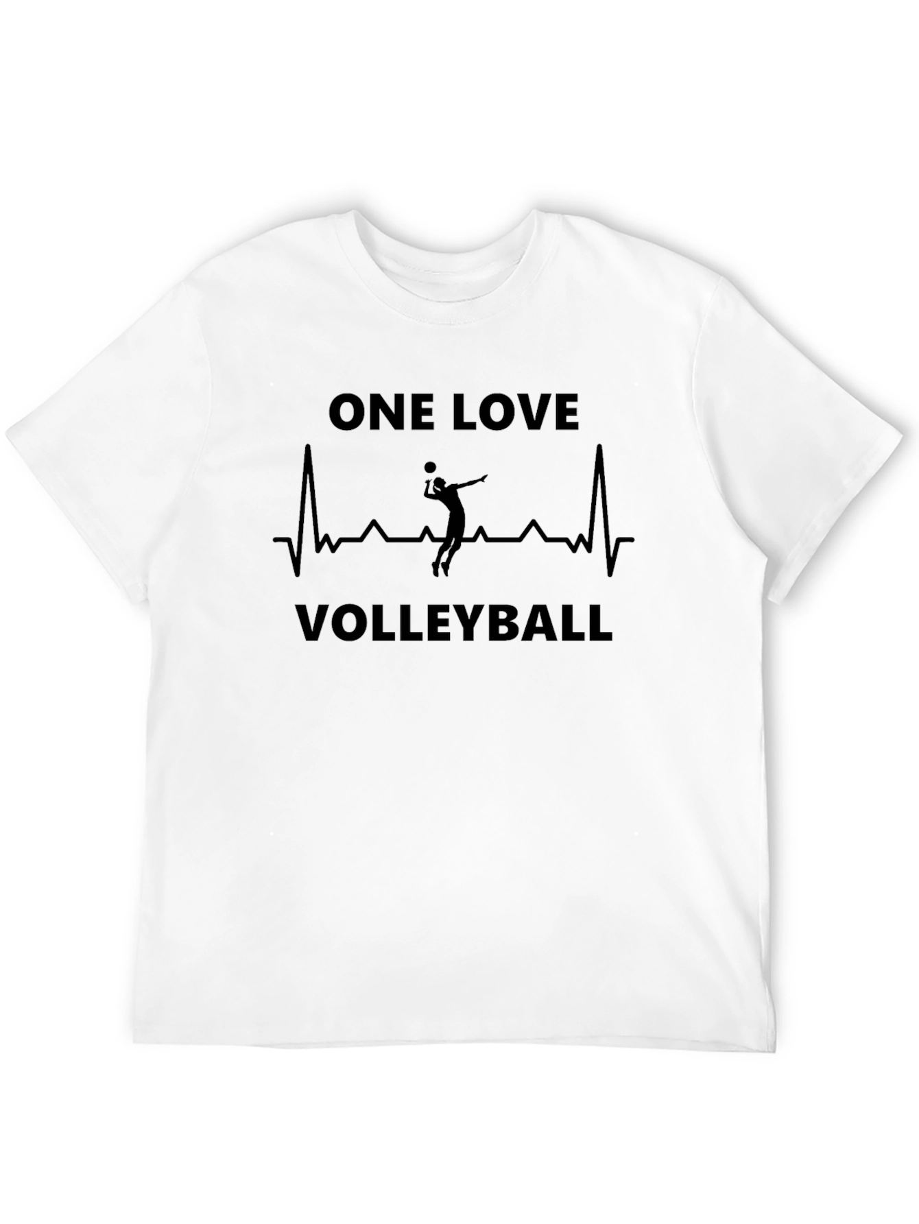 One Love Volleyball Graphic Tee Shirt