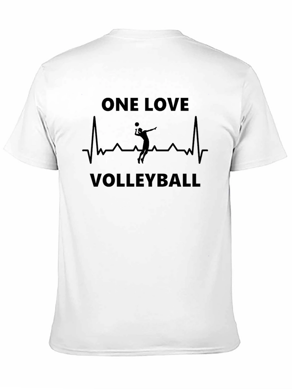 One Love Volleyball Graphic Tee Shirt
