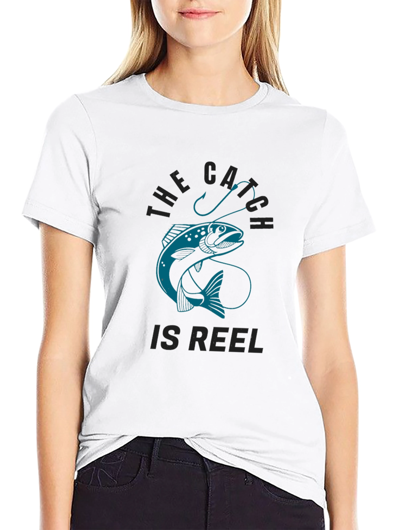 Catch is Reel Fishing Graphic Tee
