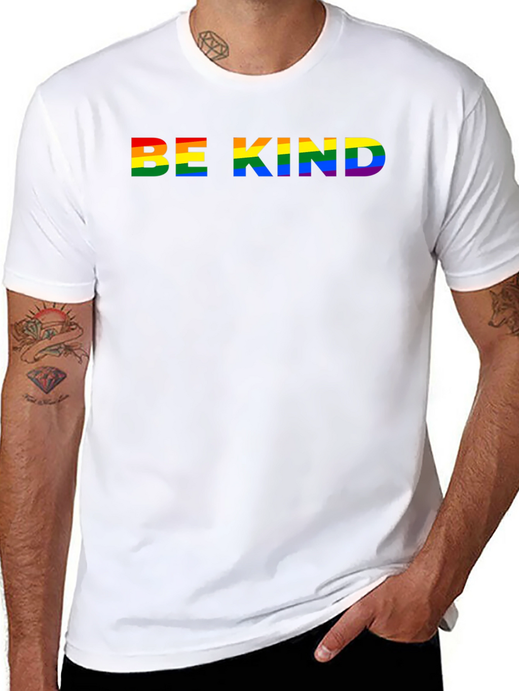 Be Kind Rainbow Pride T-Shirt