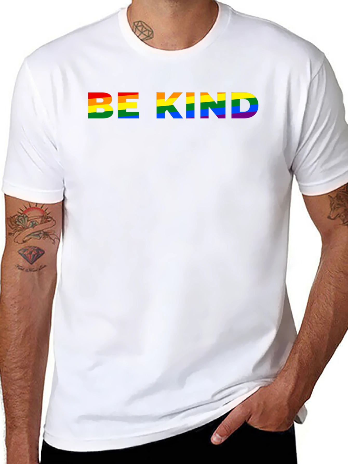 Be Kind Rainbow Pride T-Shirt