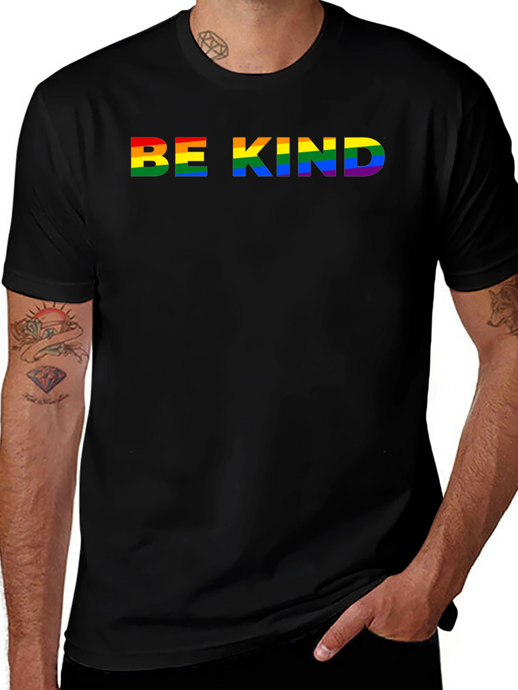 Be Kind Rainbow Pride T-Shirt