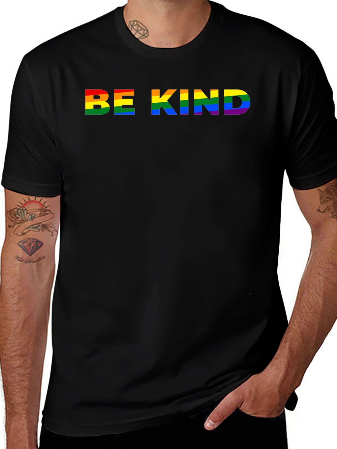 Be Kind Rainbow Pride T-Shirt