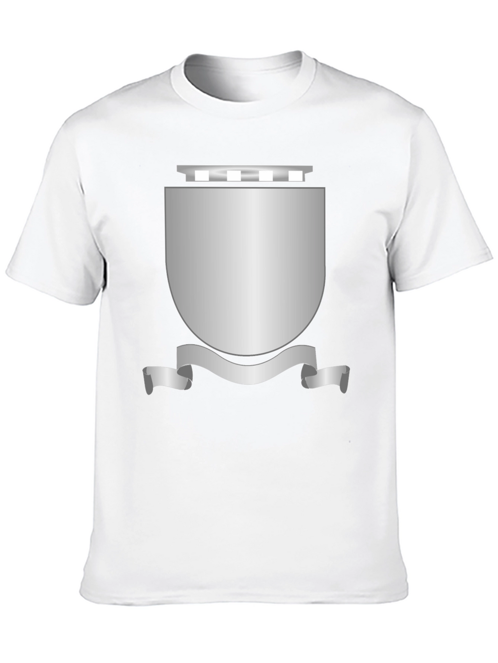 Shield Graphic Black T-Shirt - Classic Design