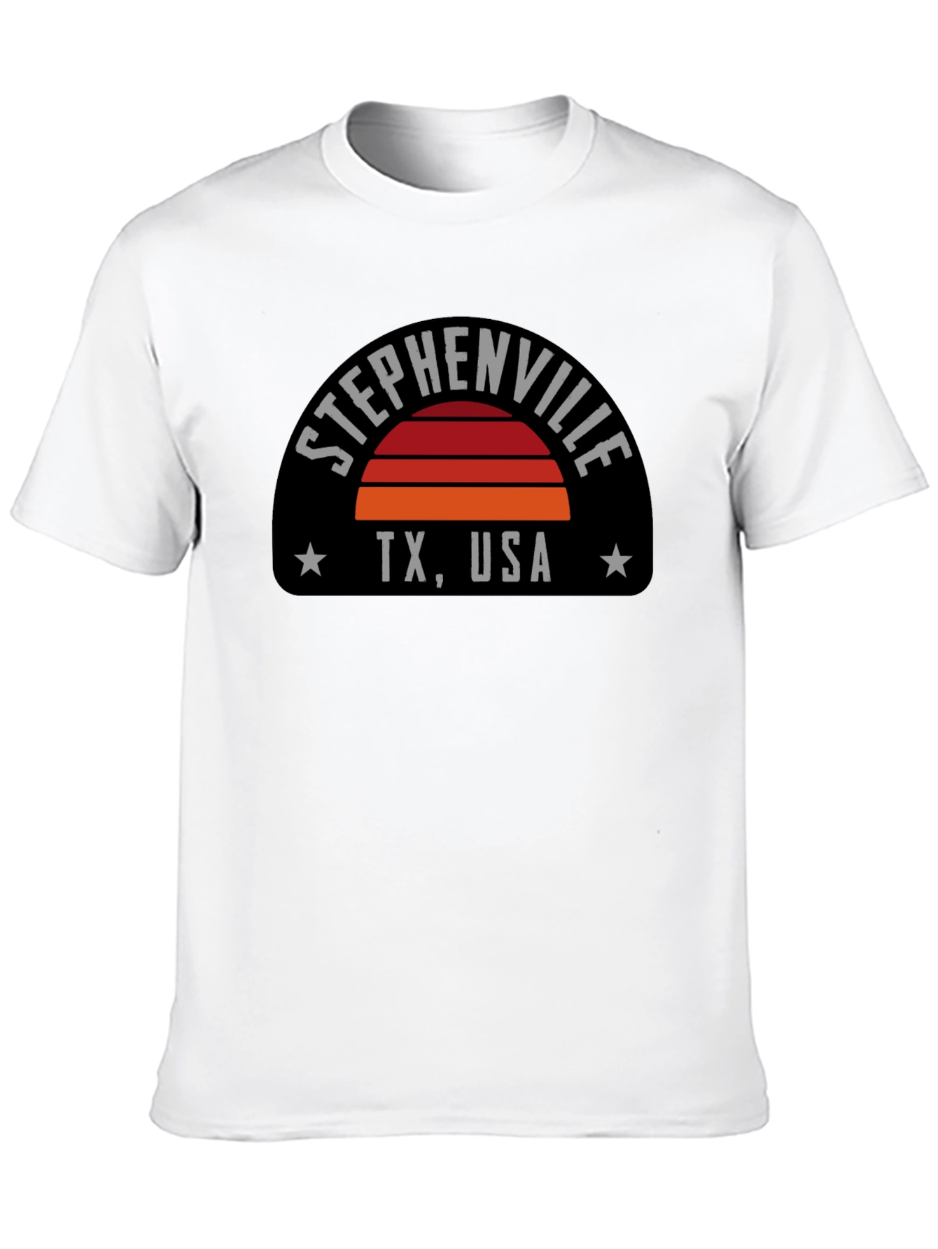 Stephenville TX USA Retro Graphic T-Shirt