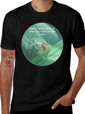 Funny Tired Dog Graphic T-Shirt