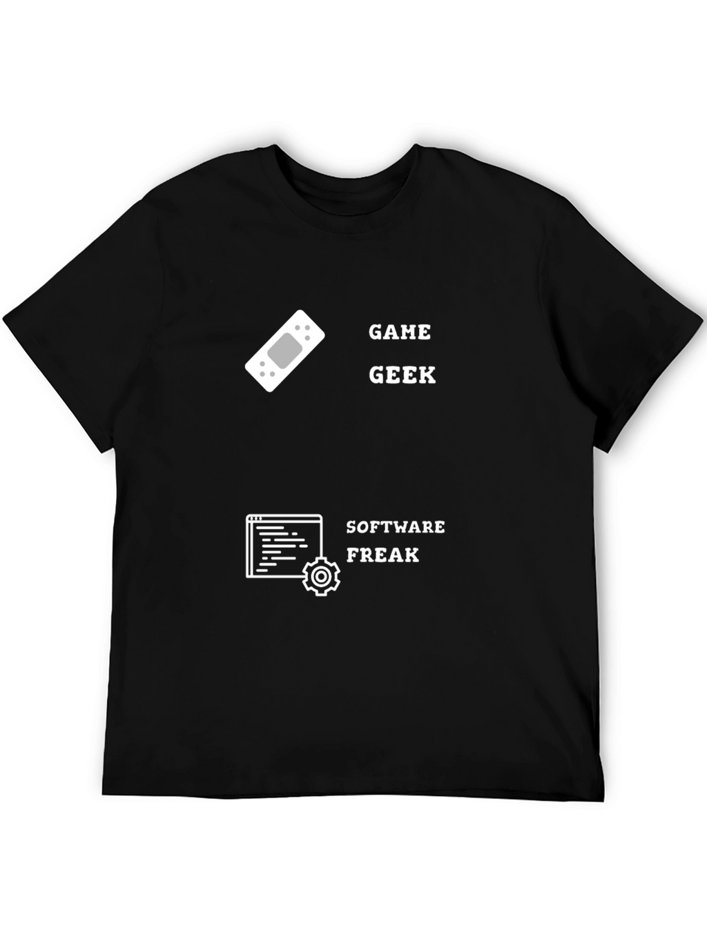 Game Geek Software Freak Black T-Shirt