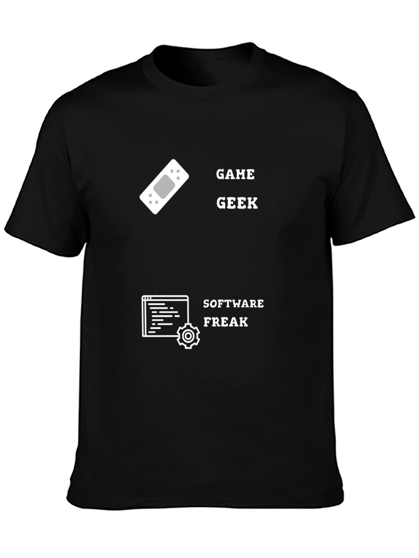 Game Geek Software Freak Black T-Shirt