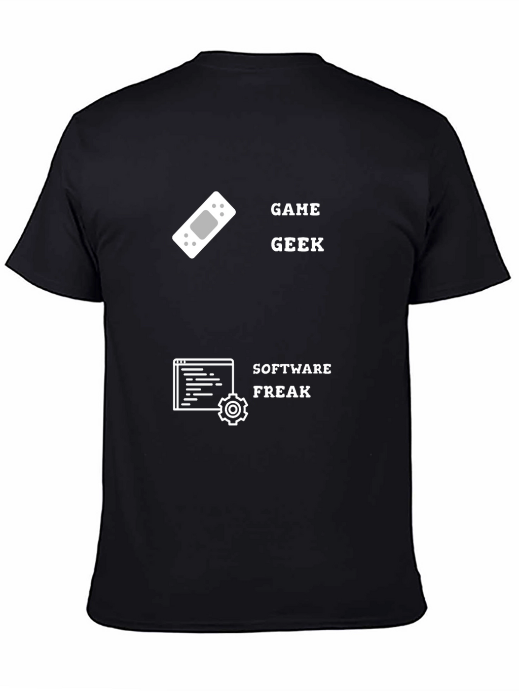 Game Geek Software Freak Black T-Shirt