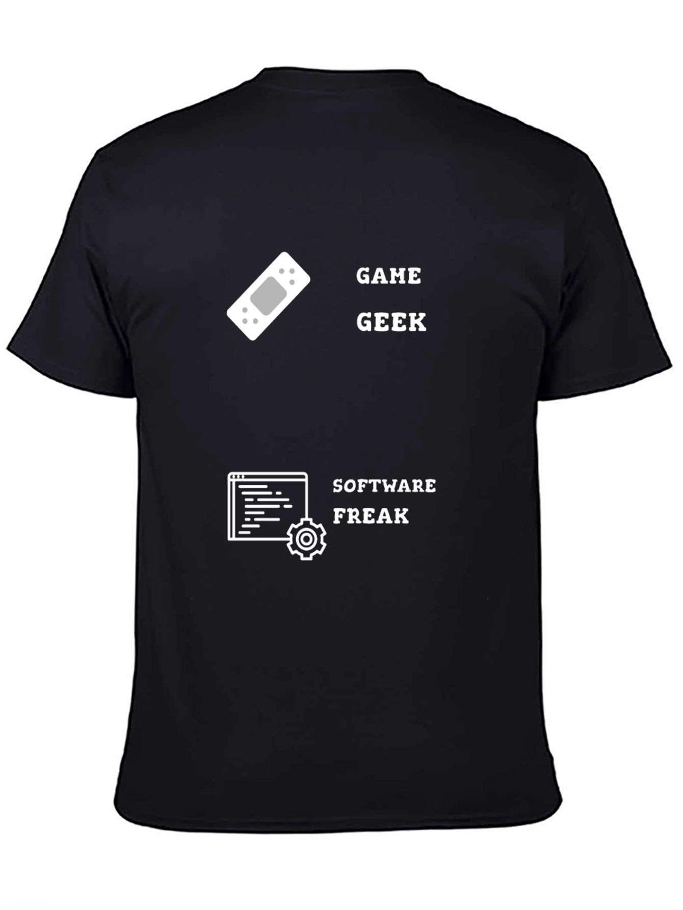 Game Geek Software Freak Black T-Shirt
